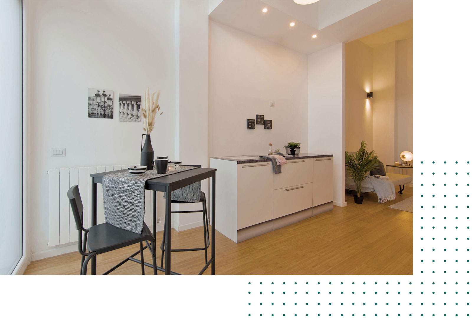Frazionamento in tre unità immobiliari al piano terra